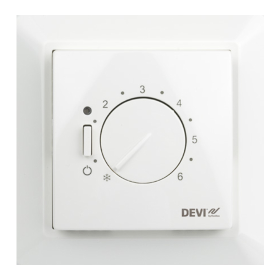 Danfoss DEVIreg 530 Manuals