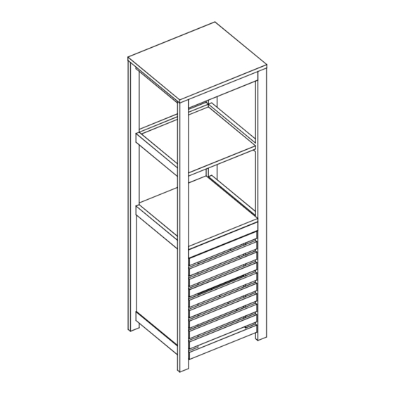 RiverRidge Bayfield 06-116 White Assembly Instructions Manual