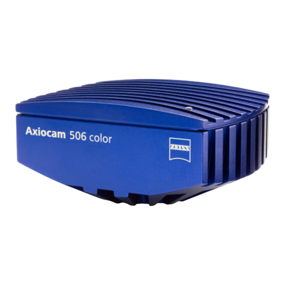 Zeiss Axiocam 506 color User Manual
