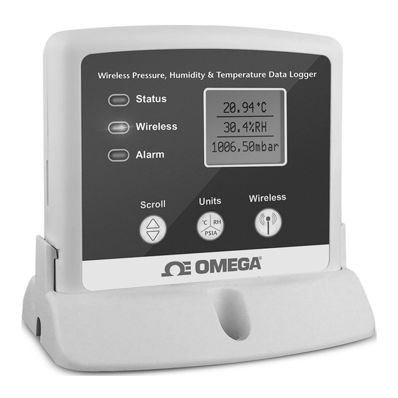 Omega OM-CP-RFPRHTEMP2000A Instruction Sheet