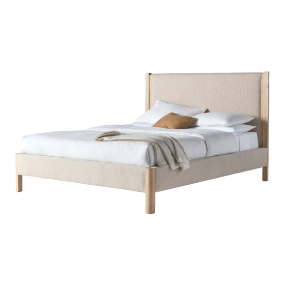 Maiden Home The Thompson Bed Assembly Instructions Manual