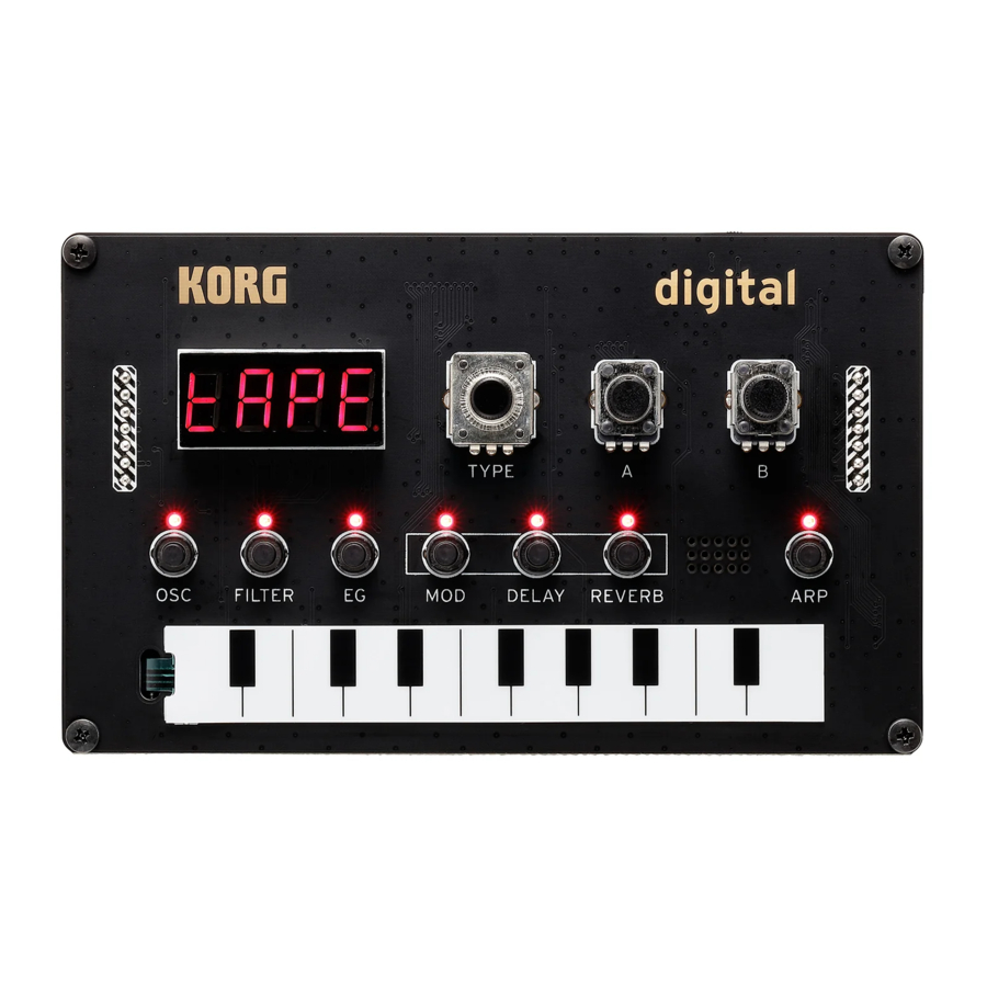 Korg NTS-1 Manual
