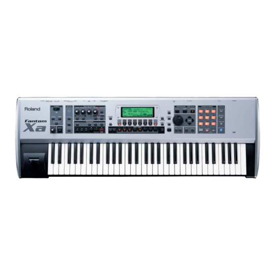 Roland Xa Information Sheet
