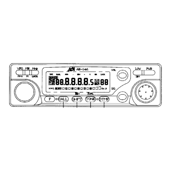ADI AR-146 User Manual