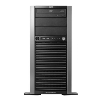 HP ProLiant ML150 Installation Sheet