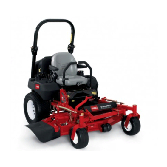 Toro Z593-D Z Master 74264TE Operator's Manual