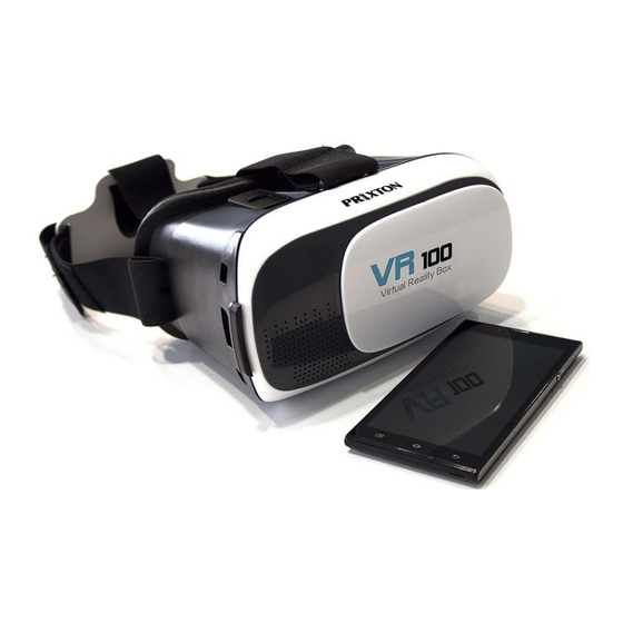 PRIXTON VR 100 Manual