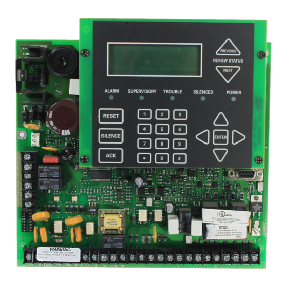 SILENT KNIGHT 5700 Basic Operating Instructions
