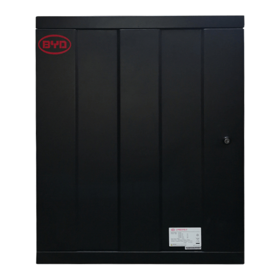BYD Battery-Box Pro series Quick Reference Manual