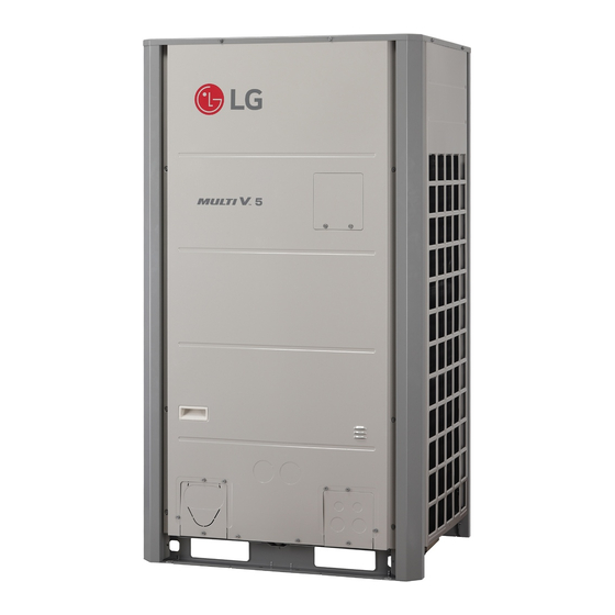 LG Multi V 5 ARUM180LTE5 Installation Manual
