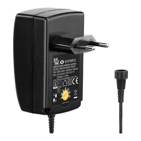 Sonero X-PS030 User Manual
