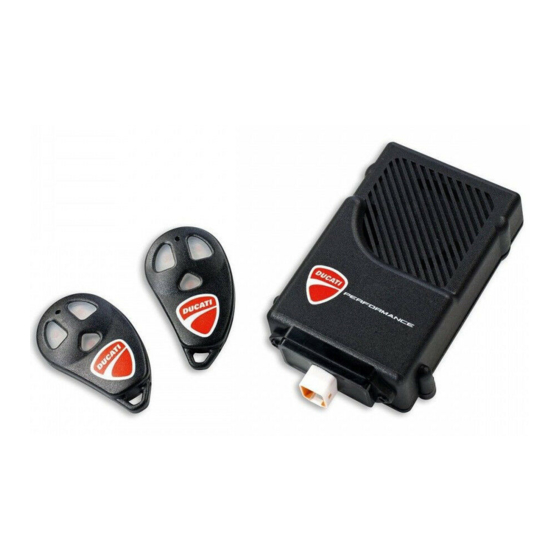 DUCATI Performance 96680534A Manual
