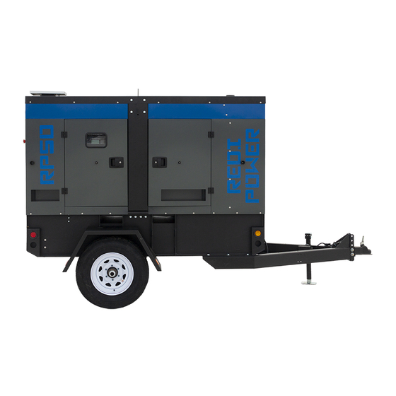 Winco RP50 Installation & Operator's Manual
