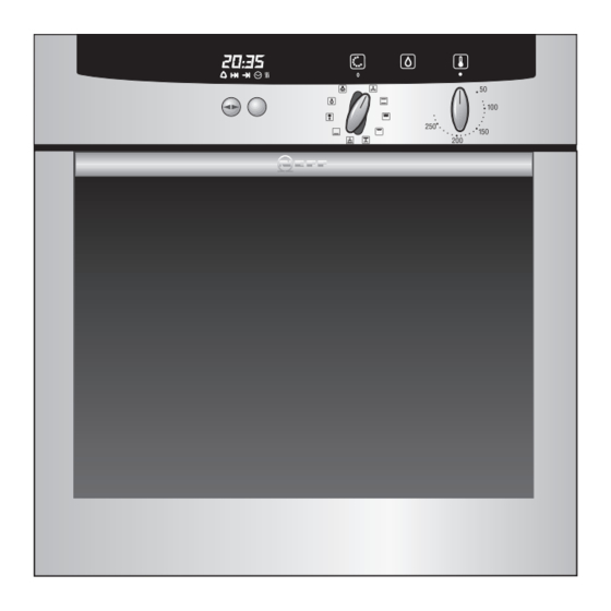 NEFF B 1452 Series Built-in Oven Manuals