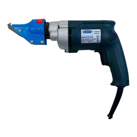 Kett KD-440 Quick Start Manual