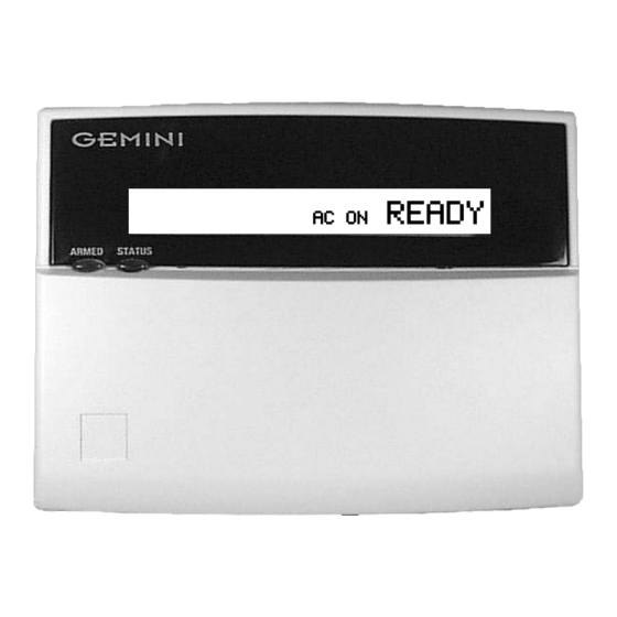 NAPCO GEM-DXRP2 Operating Manual