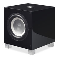 REL Acoustics T-5 Operating Instructions Manual