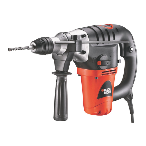 Black & Decker KD1001 TYPE 2 User Manual