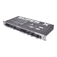 Behringer Super X CX 2300 Manual