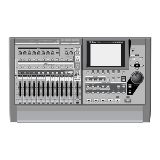 ROLAND VS-1824 USER MANUAL Pdf Download | ManualsLib