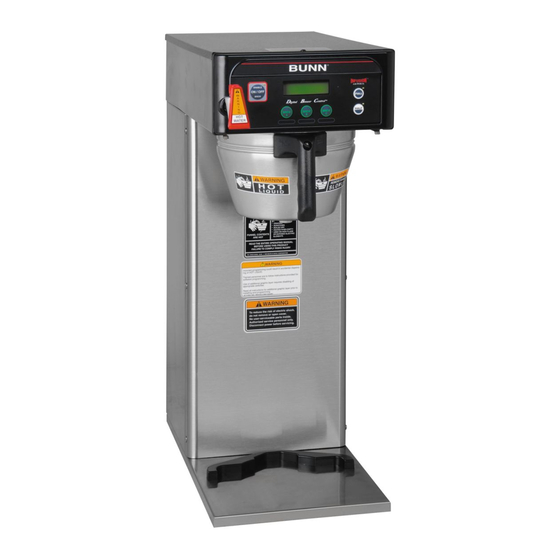 BUNN ICBA INSTALLATION & OPERATING MANUAL Pdf Download ManualsLib