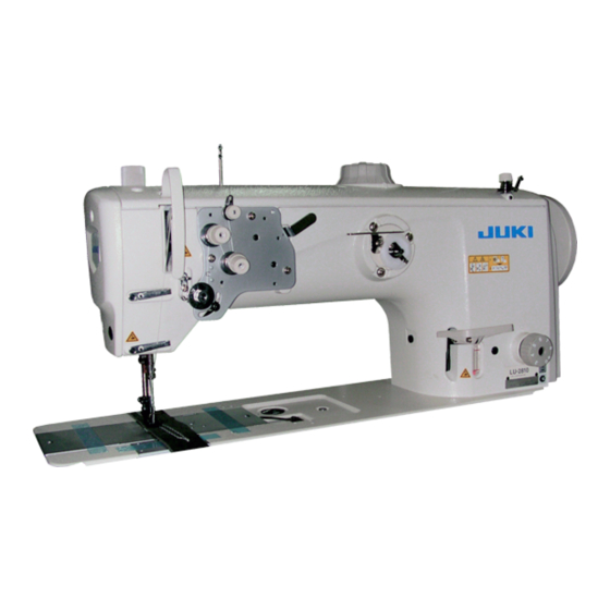 JUKI LU2810 INSTRUCTION MANUAL Pdf Download ManualsLib