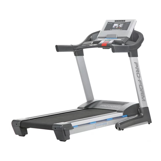 Proform proshox lite discount cushioning treadmill manual