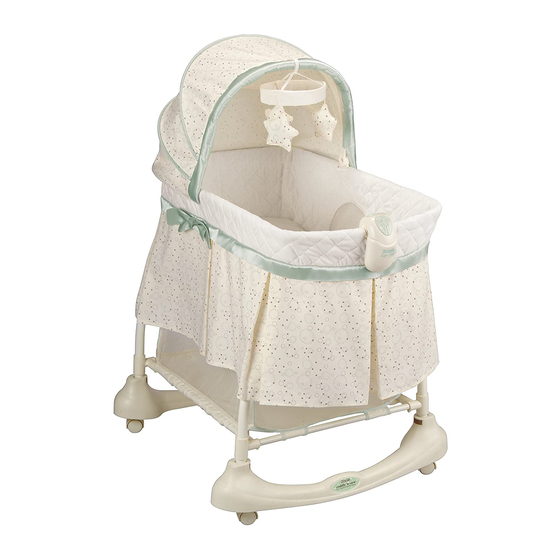 Kolcraft cuddle n on sale care rocking bassinet assembly