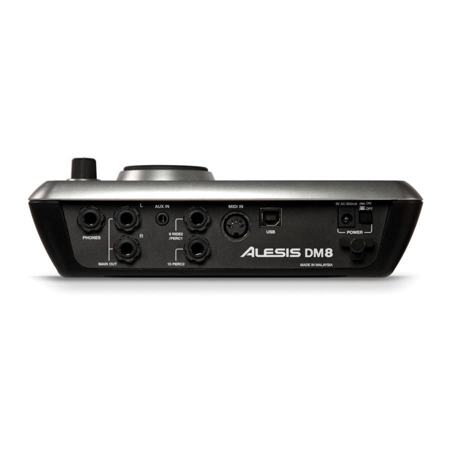 Alesis DM8 Operator's Manual