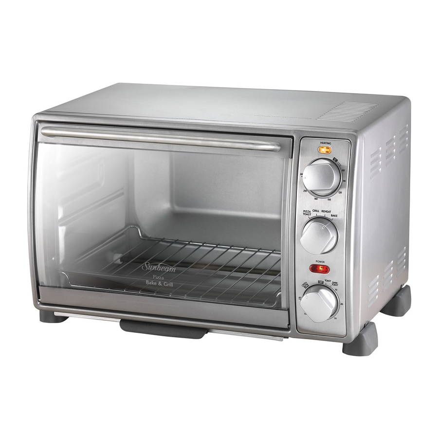 sunbeam mini bake & grill compact oven