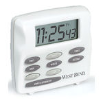 WEST BEND ELECTRONIC TRIPLE TIMER/CLOCK INSTRUCTION MANUAL Pdf Download ...