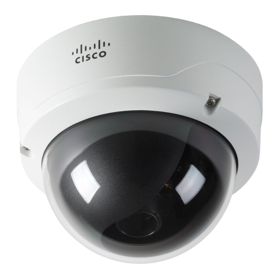 CISCO VIDEO SURVEILLANCE 2621 IP DOME USER MANUAL Pdf Download ManualsLib