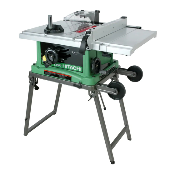 Hitachi jobsite outlet table saw