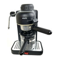 Vintage Krups Brewmaster Plus 10 Cup Coffee Maker Type 140 in Black