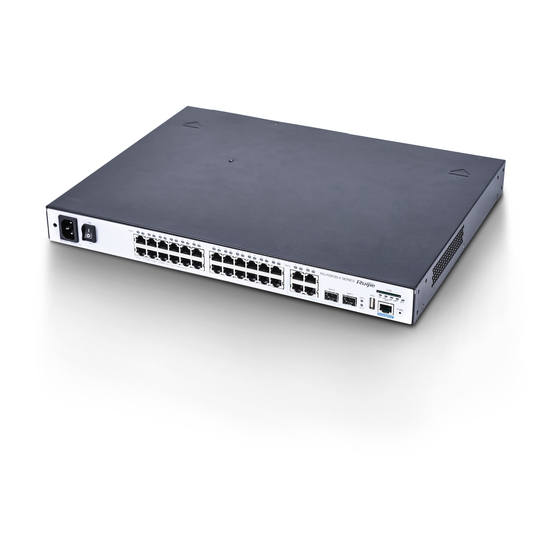 Ruijie RSR10 Series Hardware Installation Manual