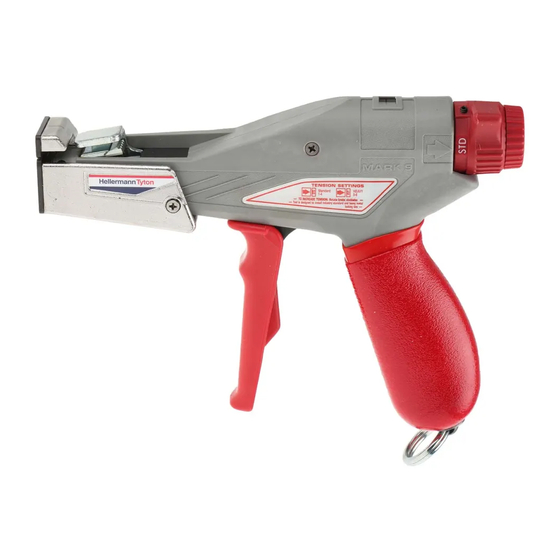 HellermannTyton MK9SST Operating	 Instruction