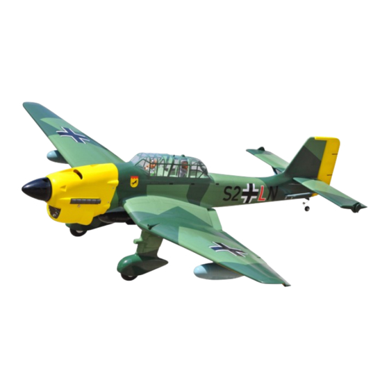 Black Horse Model JU87-STUKA Instruction Manual Book