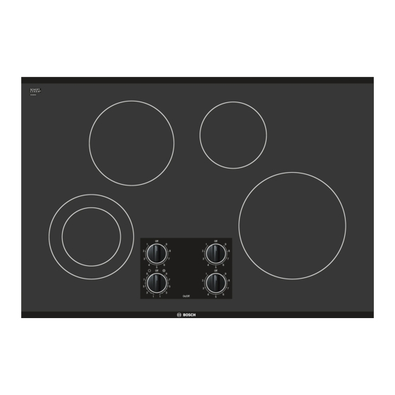 Bosch NEM3064UC Use And Care Manual
