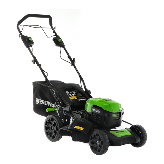GreenWorks LMF462 Operator's Manual