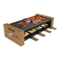 cecotec Raclette Cheese&Grill 8400 Wood MixGrill Instruction Manual
