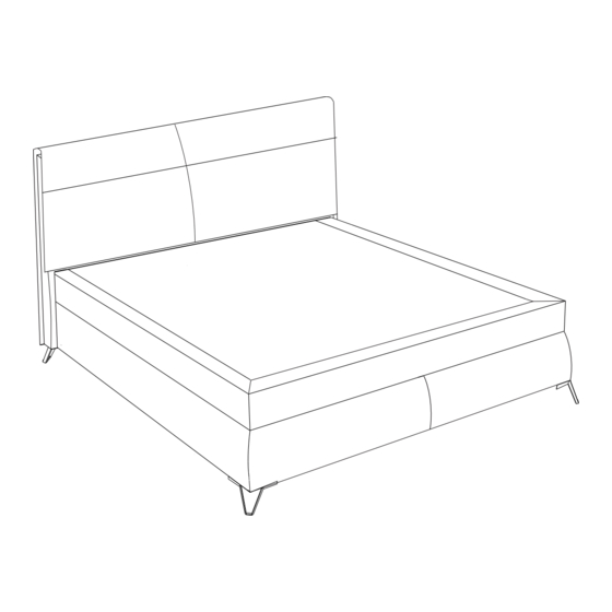 CONFORAMA TREVISO BXB + BK 160X200 Assembly Instructions Manual