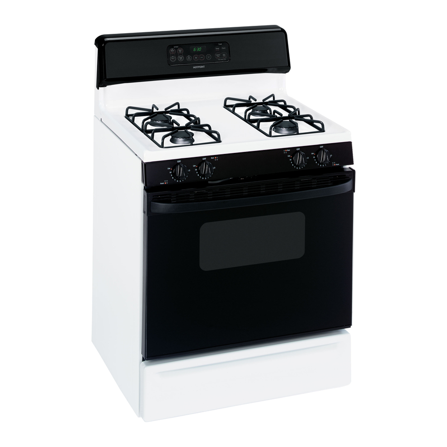 Hotpoint RGB745 Owner's Manual & Installation Instructions