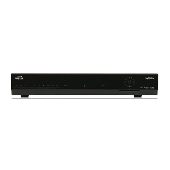 Foxtel MyStar User Manual
