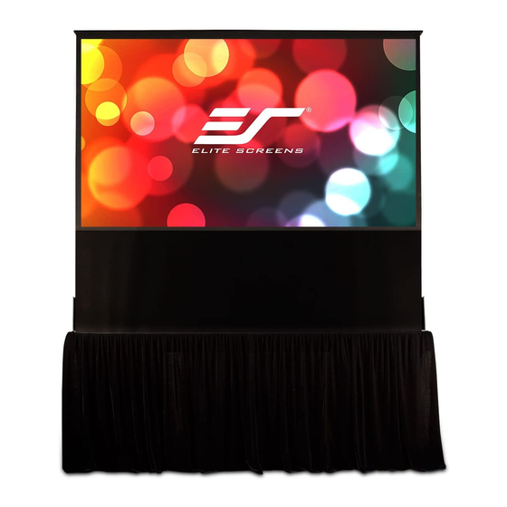 Elite Screens Kestrel Stage Series User Manual