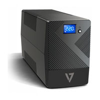V7 UPS1P600E Installation & Operation Manual