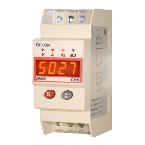 Circutor M20951 Quick Start Manual