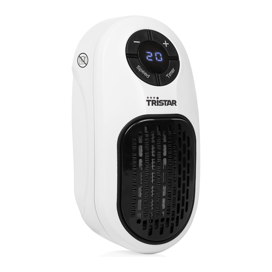 Tristar KA-5084 - Plug heater Manual