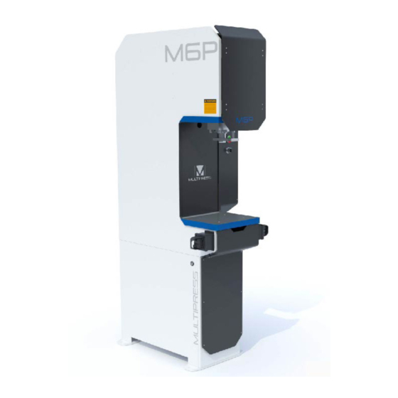 MULTIPRESS M6P Series Operating Instructions And Service Manual