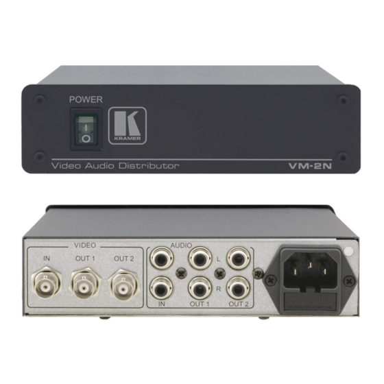 Kramer VM-2N User Manual