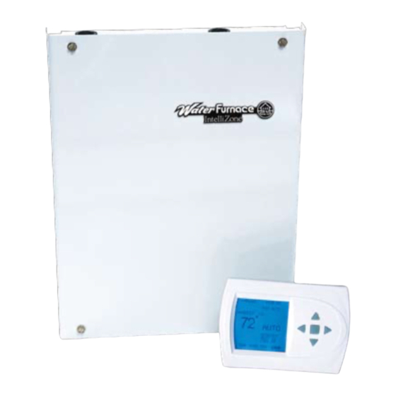 Water Furnace IntelliZone Installation Manual